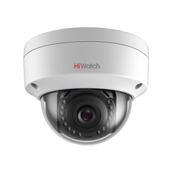 HiWatch DS-I102 (2.8 mm) - 1Мп уличная купольная IP-камера с ИК-подсветкой до 30м