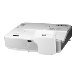 NEC U321Hi - Проектор интерактивный, DLP, 3200 ANSI Lm, Full HD, ультра-короткофокусный 0.25:1, 10000:1, до 4000ч.HDMI с HDCP, USB(A)х1, RJ45, RS232, 8W mono, 4.7 кг. настенный крепёж NP04WK