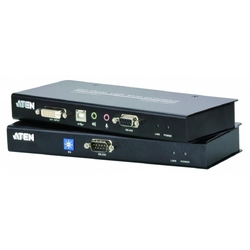 ATEN CE602-AT-G - Удлинитель, KVM USB DVI