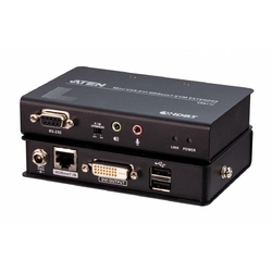 ATEN CE611-AT-G - Удлинитель, KVM USB DVI