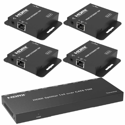 BUNGPUNG 1x4 HDMI Splitter Extender - HDMI-разветвитель-удлинитель