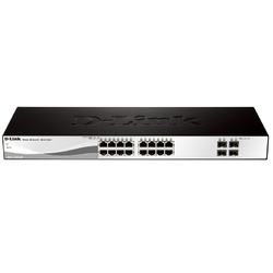 D-Link DGS-1210-20/B1A/C1A - Настраиваемый коммутатор WebSmart с 16 портами 10/100/1000Base-T и 4 портами 1000Base-X SFP