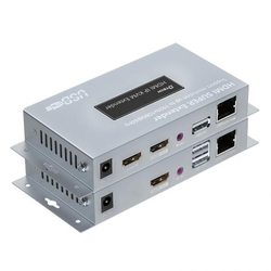 DTECH 4k 1080p Audio And Video Simultaneous - Удлинитель HDMI IP KVM