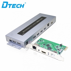 DTECH DT-7055 100m HDMI USB2.0 KVM Extender - Удлинитель