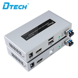 DTECH DT-7059 - Волоконно-оптический удлинитель HDMI KVM длиной 20 км