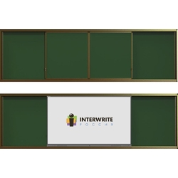 Interwrite IGB1W INTERWRITE 65 - Раздвижная рельсовая система IGB1W + интерактивная панель INTERWRITE 65