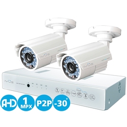 IVUE D5004 AHC-B2 - Комплект видеонаблюдения AHD Дача 4+2 1 MPX