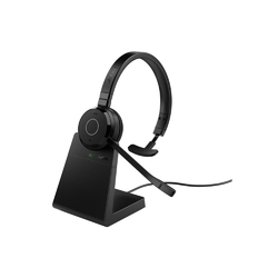 Jabra Evolve 65 TE - USB-A MS Mono (Include Stand) [6693-833-399] - Беспроводная гарнитура