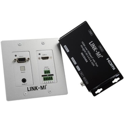 LINK-MI LM-EW53 - 70-метровый настенный передатчик HDBaseT с бокс-приемником HDMI2.0, HDR