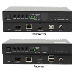 LINK-MI LM-EX57-TX - 4K 120-метровый удлинитель HDMI + USB KVM