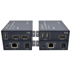 LINK-MI LM-K200HC - 200-метровый HDMI KVM-удлинитель