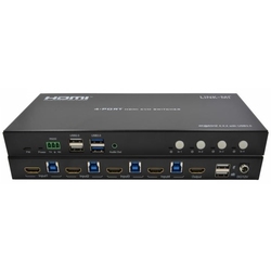 LINK-MI LM-KVM401D  4-Портовый HDMI + USB3.0 KVM-переключатель