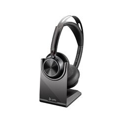 Poly Voyager Focus 2 USB-C with charge stand [77Y89AA] - Bluetooth гарнитура, stereo, USB-C (Plantronics)