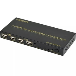 PRO-HD FJ-401 - KVM переключатель HDMI USB на 4 компьютера