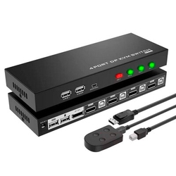 PRO-HD MT-PK401 - KVM переключатель 4K DisplayPort 1.2 USB на 4 компьютера