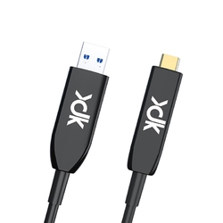 XDK USB Type-A-USB Type-C 10м - Активный оптический кабель