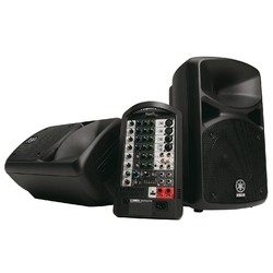 Yamaha StagePas600i2M - Портативная система звукоусиления, 2 х АС, 2 х 400 Вт, пульт, 2 ручных микрофона
